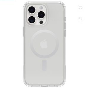 OtterBox Series + Symmetry  Case for MagSafe for Apple iPhone 14 Plus clear